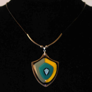 Fémlapos nyaklánc (005)