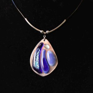 Fémlapos nyaklánc (006)