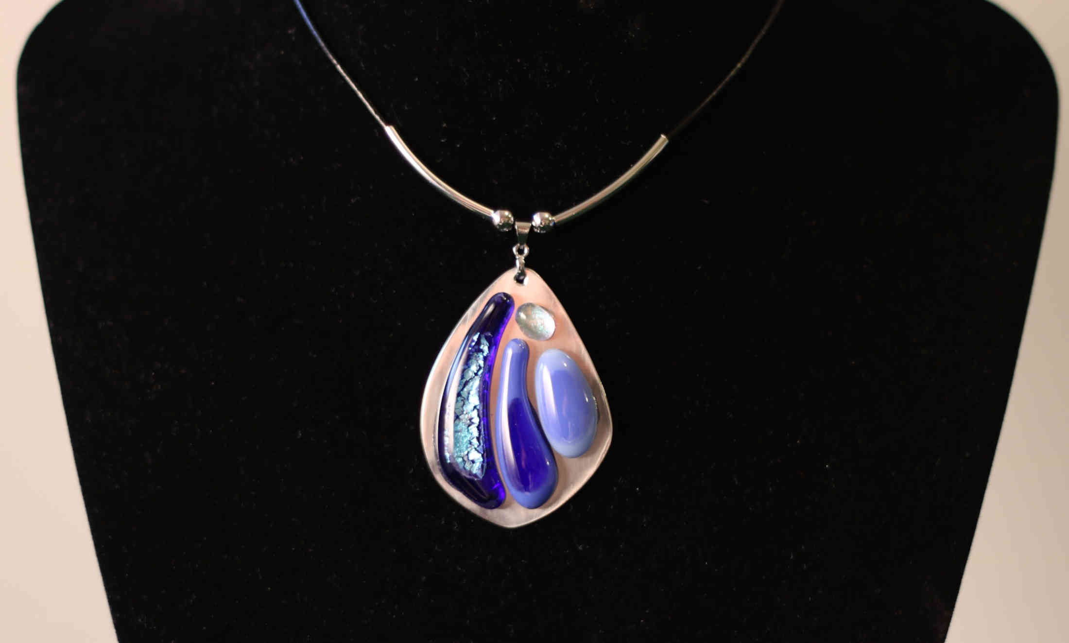 Fémlapos nyaklánc (006)