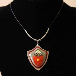 Fémlapos nyaklánc (007)