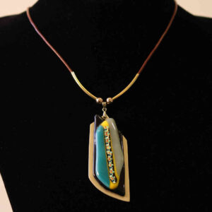 Fémlapos nyaklánc (009)