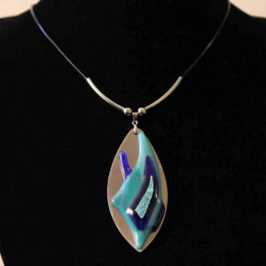 Fémlapos nyaklánc (010)