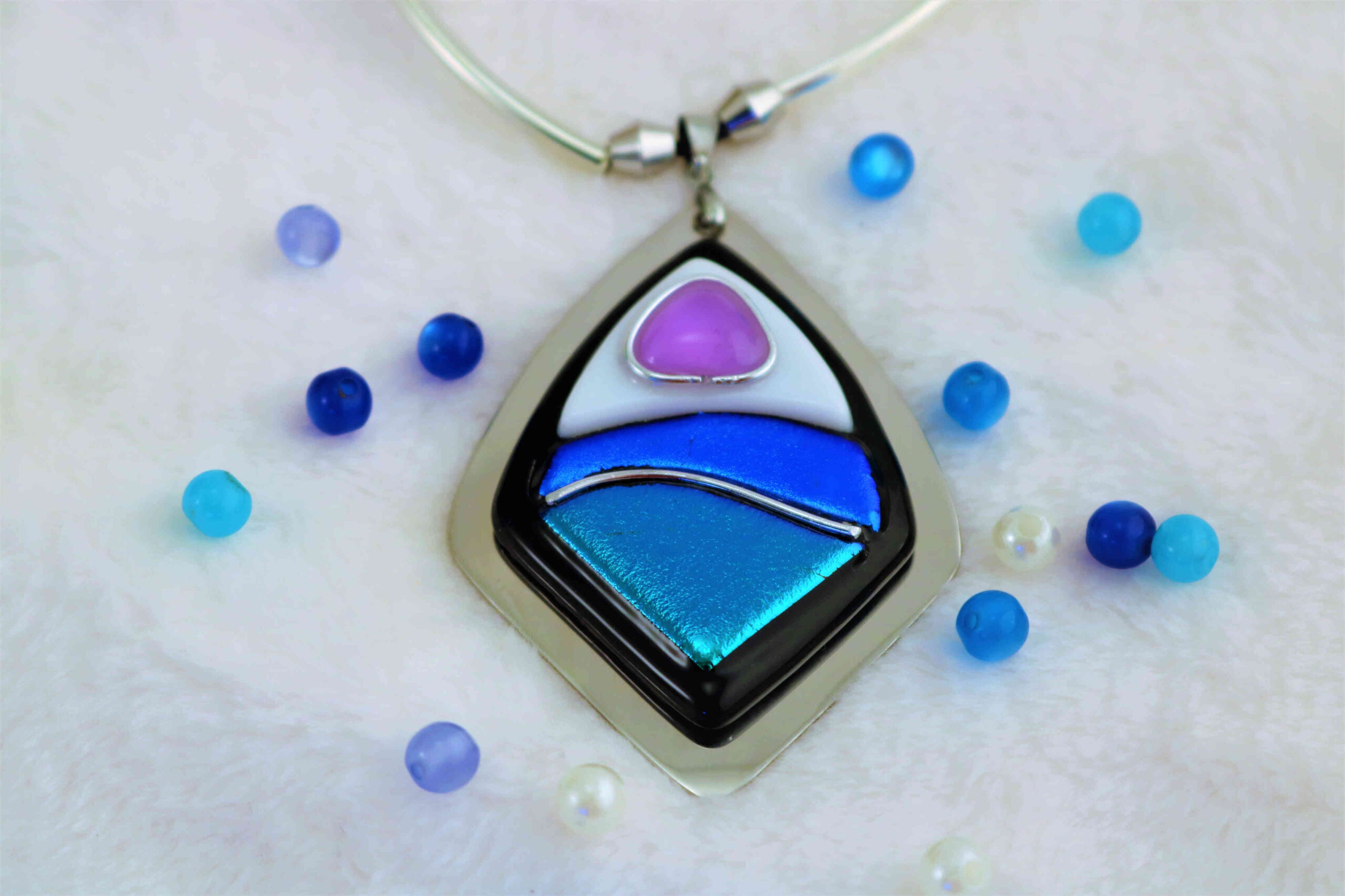 Fémlapos nyaklánc (013)