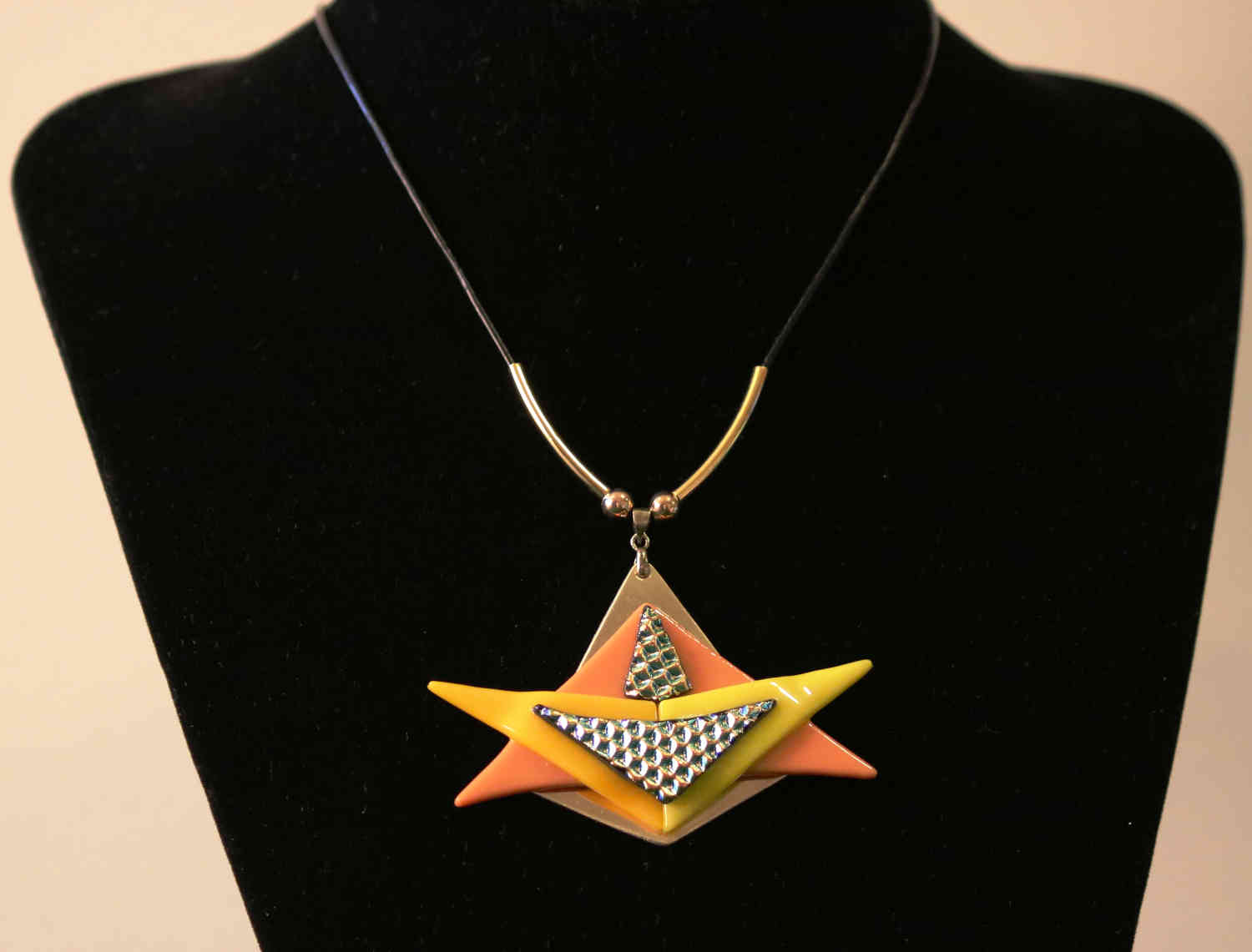 Fémlapos nyaklánc (014)